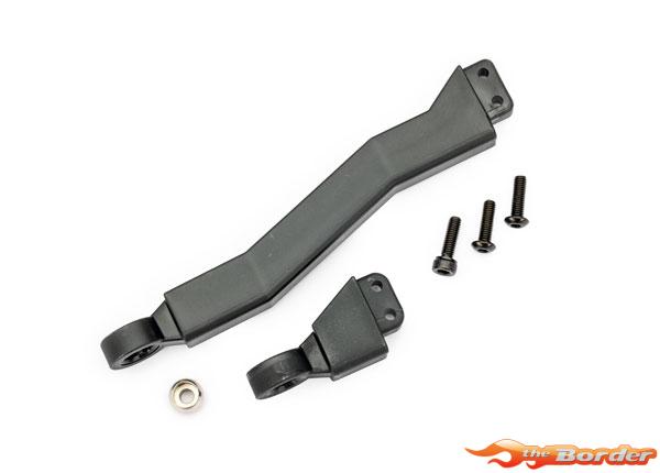 Traxxas Hitch, boat trailer/ 3x10mm BCS (black stainless) (2)/ 3x10mm CS (black stainless) (1) 10345X