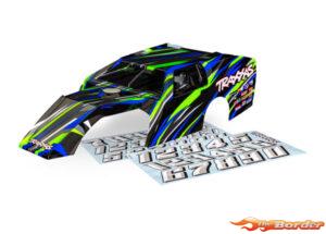 Traxxas Body, Slash Modified, green (Painted, Clipless) 10411-GRN