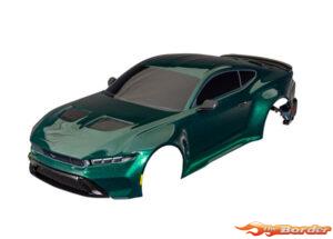 Traxxas Body, Ford Mustang, complete (green) (painted, decals applied) 10511-GRN