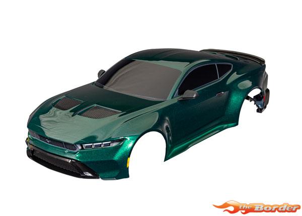 Traxxas Body, Ford Mustang, complete (green) (painted, decals applied) 10511-GRN