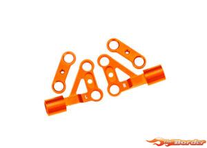 Traxxas Suspension arms, upper, front, 6061-T6 aluminum (orange-anodized) (left & right) (2) 10533-ORNG