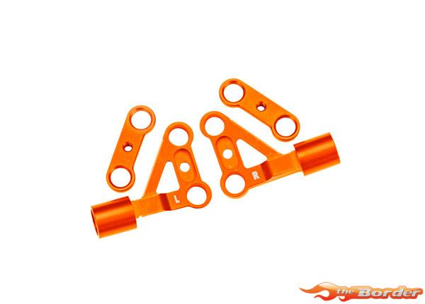 Traxxas Suspension arms, upper, front, 6061-T6 aluminum (orange-anodized) (left & right) (2) 10533-ORNG