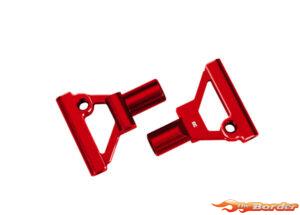 Traxxas Suspenion arms, lower, front, 6061-T6 aluminum (red-anodized) (left & right) (2) 10534-RED