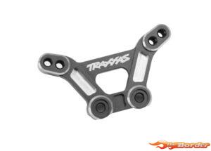 Traxxas Shock tower, front, 6061-T6 aluminum (gray-anodized) (2) 10538-GRAY