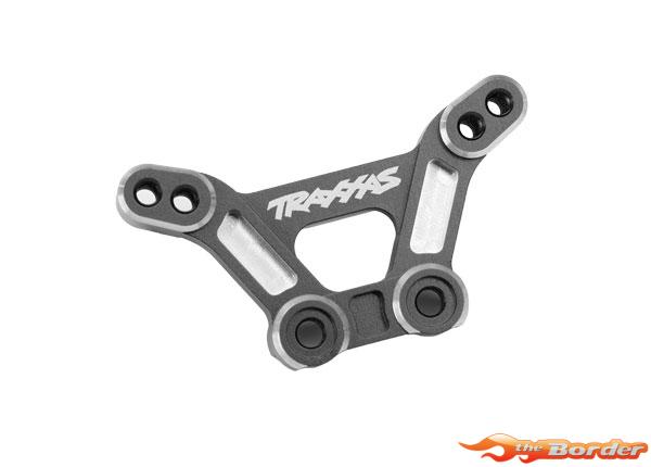 Traxxas Shock tower, front, 6061-T6 aluminum (gray-anodized) (2) 10538-GRAY