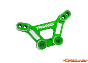 Traxxas Shock tower, front, 6061-T6 aluminum (green-anodized) (2) 10538-GRN