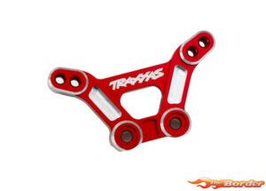 Traxxas Shock tower, front, 6061-T6 aluminum (red-anodized) (2) 10538-RED