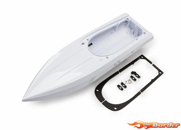Traxxas Hull, Disruptor, white 10615