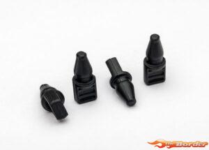 Traxxas Drain plug, transom (4) (fits Disruptor) 10620