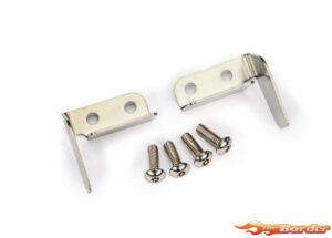 Traxxas Trim tab & turn fin (left & right)/ 4x12mm BCS (stainless) (4) 10630
