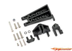 Traxxas Rudder mount/ steering arm/ drive strut mount/ hull water outlet/ mounting hardware 10642