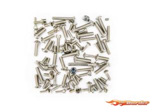 Traxxas Hardware kit, stainless steel, Disruptor or Spartan SR 10646X