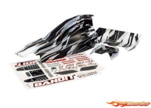 Traxxas Body, Bandit, ProGraphix/ wing (graphics are printed, requires paint) 2430X