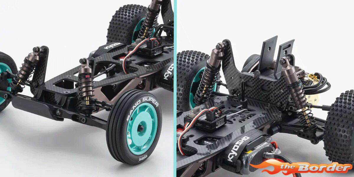 Kyosho Optima Mid'87 WC Worlds Spec 2WD Kit 20th Anniversary 30645B - Afbeelding 6