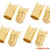 Revtec Gold Plated Connector 6.5mm Male+Female 4Pairs GF-1000-009 - Afbeelding 2