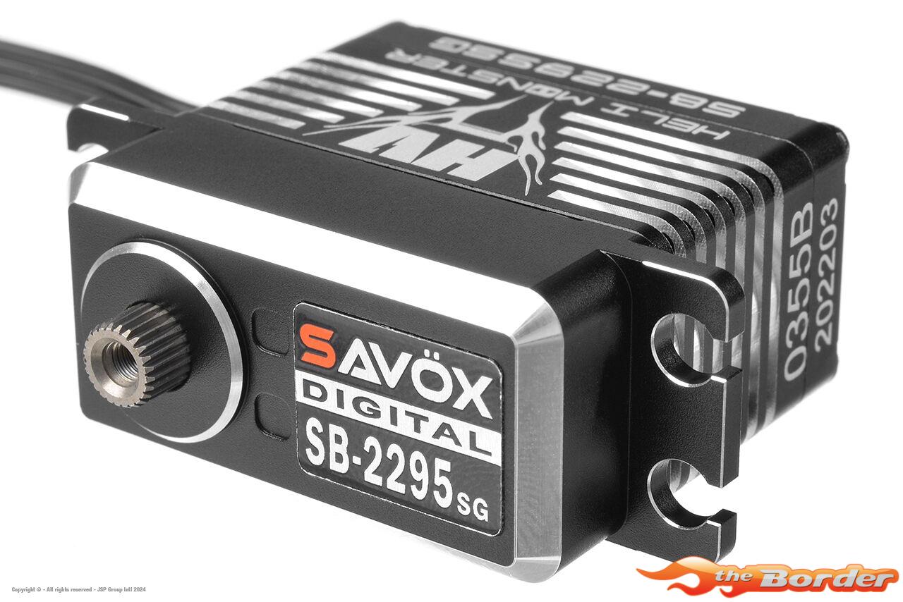 Savox Servo Digital High Voltage Brushless Motor Steel Gear SB-2295SG - Afbeelding 4