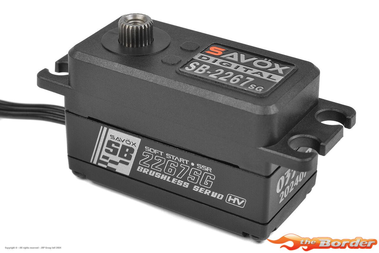 Savox SB2267SG+ Digital High Voltage Brushless / Steel Gears - Afbeelding 3