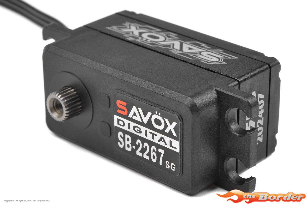 Savox SB2267SG+ Digital High Voltage Brushless / Steel Gears - Afbeelding 2