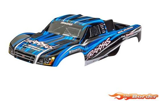 Traxxas Body, Slash 2WD & 4x4, Blue (Painted, Clipless) 6910-BLUE
