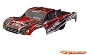 Traxxas Body, Slash 2WD & 4x4, Red (Painted, Clipless) 6910-RED