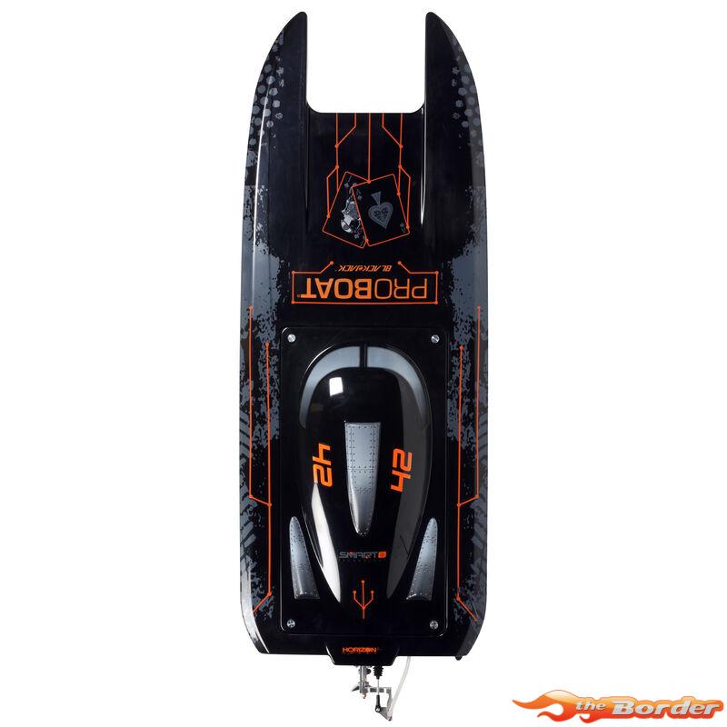 Proboat Blackjack 8S Catamaran Brushless RTR Zwart/Oranje 8043T1 - Afbeelding 5