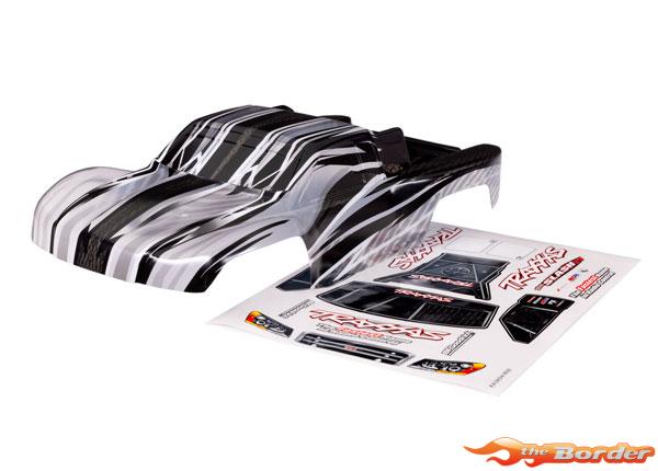 Traxxas Body, 1/16 Slash 4X4, ProGraphix (graphics are printed, requires paint & final color application)/ decal sheet 7027X