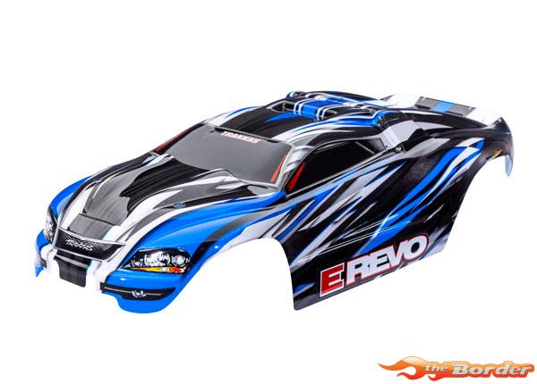 Traxxas Body, 1/16 E-Revo, blue (painted, decals applied) 7115-BLUE