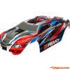 Traxxas Body, 1/16 E-Revo, red & blue (painted, decals applied) 7115-RBLU - Afbeelding 2
