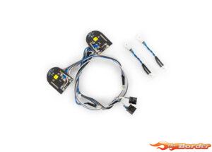 Traxxas LED light harness, head lights (fits #9112 body) 8049