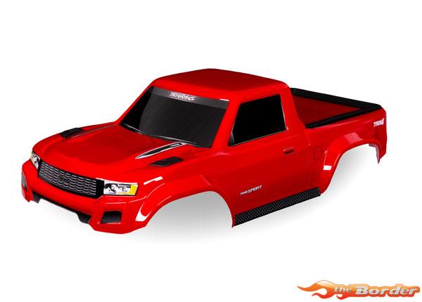 Traxxas Body, TRX-4 Sport, red (painted, decals applied clipless mounting) (requires #8080X inner fenders) 8187-RED