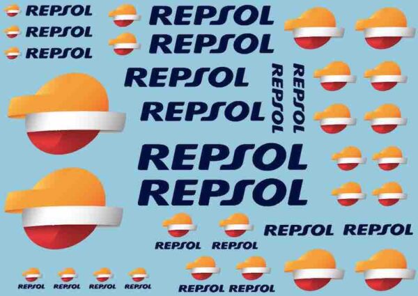Repsol Decal Sheet for 1/10 BRPD1062