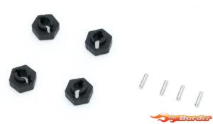 FMS Hex Wheel Adapter And Pin - FCX24M FMSC3417