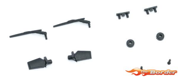 FMS 1/24 Range Rover Rearview Mirror , Wiper And Handle - FCX24M FMSC3447