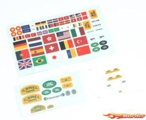 FMS 1/24 Land Rover Discovery 1St Gen. Car Body Decal Sheet - FCX24M FMSC3479