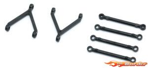 FMS 1/24 Land Rover D90 Rod Set - FCX24M FMSC3509