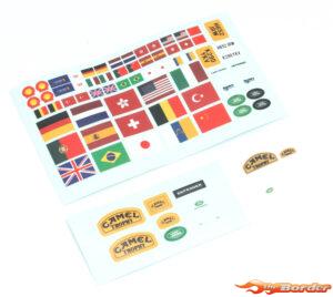 FMS 1/24 Land Rover D90 Car Body Decal Sheel - FCX24M FMSC3521