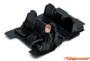 FMS 1/24 Land Rover D90 Blister Seat Compartment With Figure B - FCX24M FMSC3523