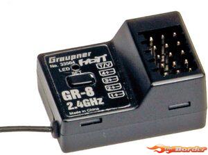 Graupner GR-8 HoTT - 2.4 Ghz Receiver GRA33504