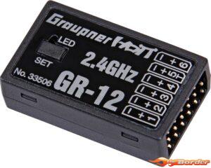 Graupner GR-12 HoTT - 2.4 Ghz Receiver GRA33506