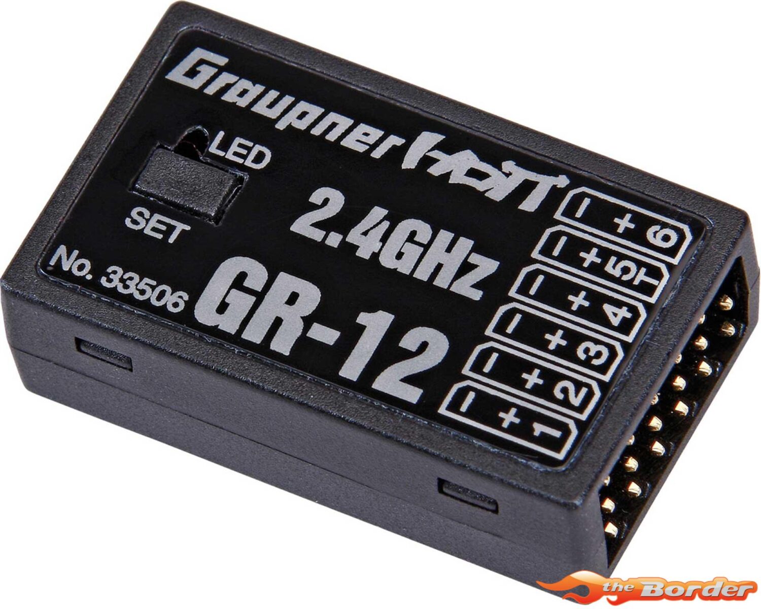 Graupner GR-12 HoTT - 2.4 Ghz Receiver GRA33506