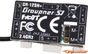 Graupner GR-12Sh HoTT - 2.4 Ghz Receiver GRA33565