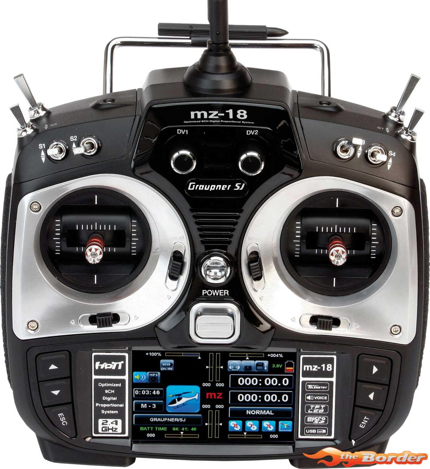 Graupner Mz-18 Transmitter - HoTT 2.4Ghz Remote Control GRAS1005.77