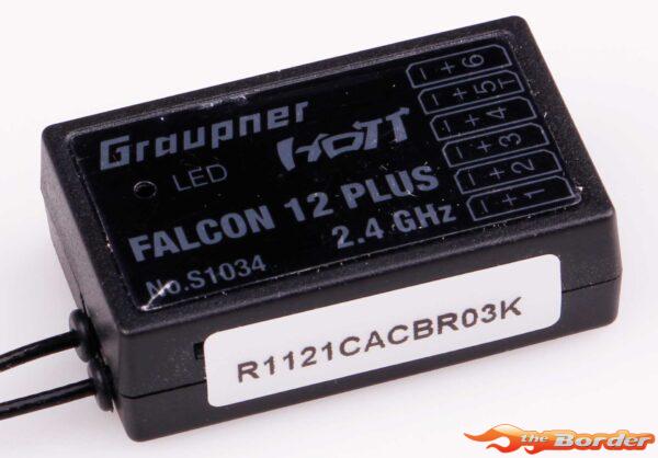 Graupner Falcon 12 Plus HoTT - 2.4 Ghz Receiver GRAS1034