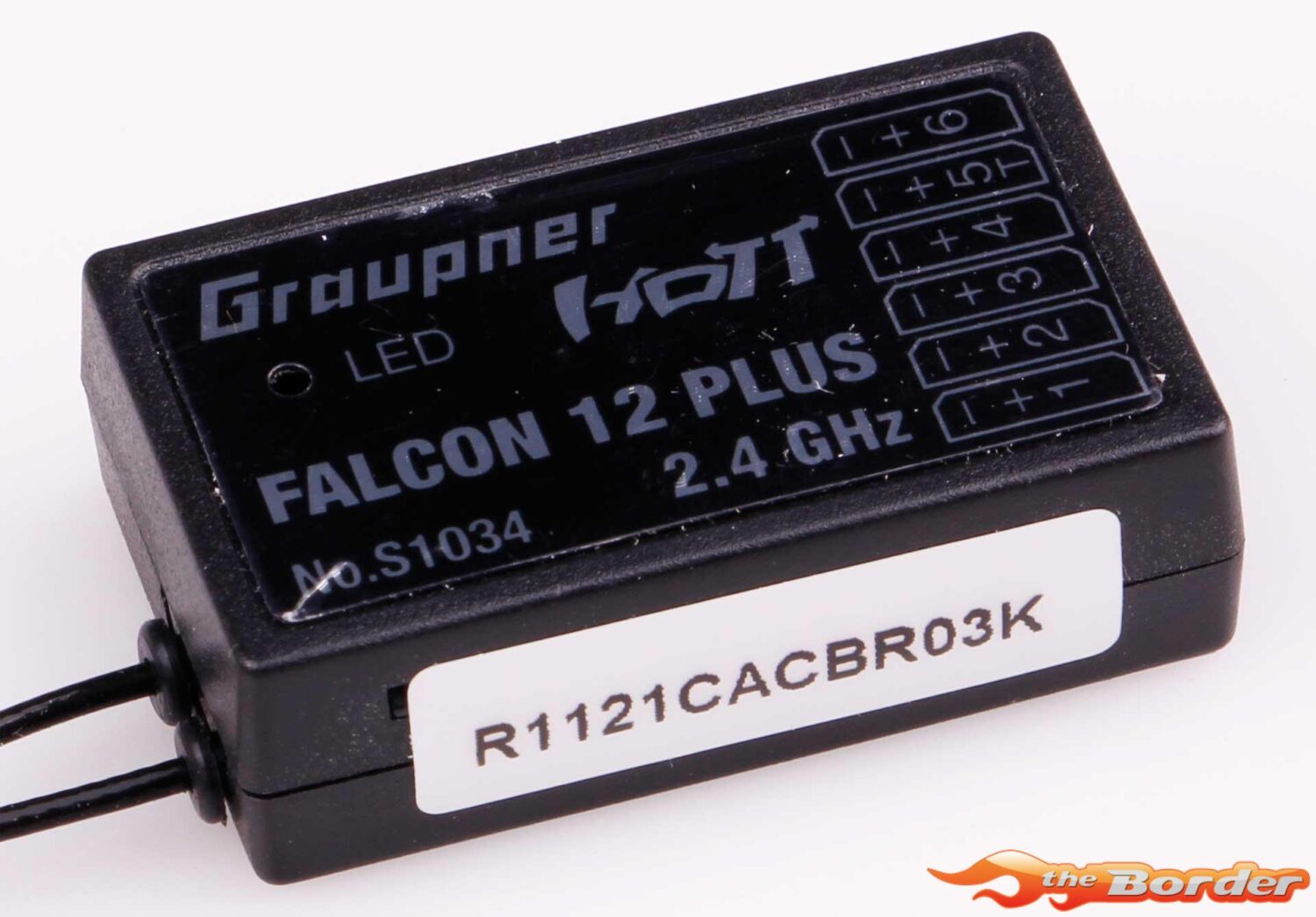 Graupner Falcon 12 Plus HoTT - 2.4 Ghz Receiver GRAS1034