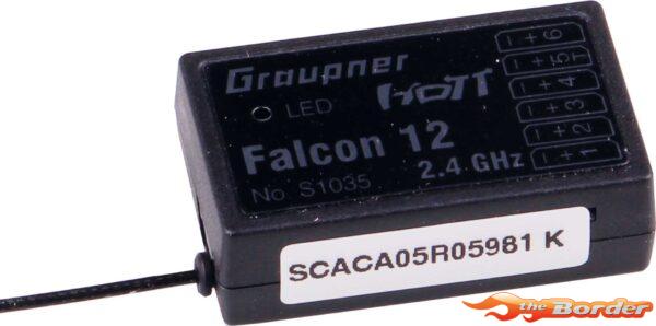 Graupner Falcon 12 HoTT - 2.4 Ghz Receiver GRAS1035