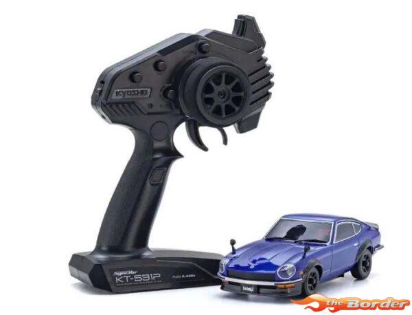 Kyosho Mini-Z AWD Nissan Fairlady 240Z-L Tuned Metallic Blue  32645MB