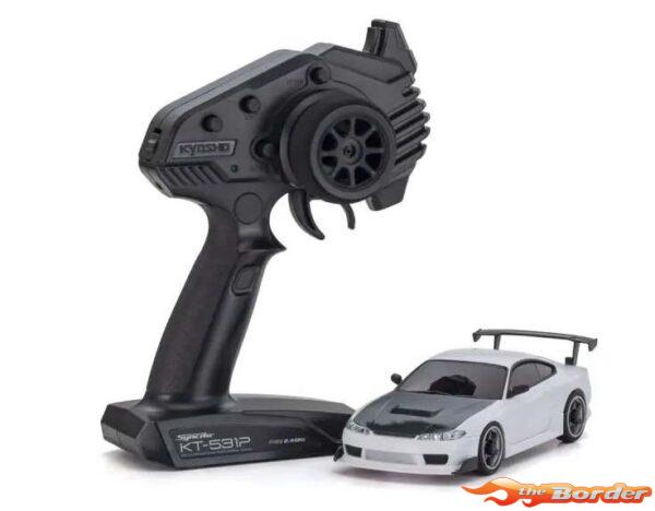 Kyosho Mini-Z AWD Nissan Silvia S15 GT Wing White 32647W
