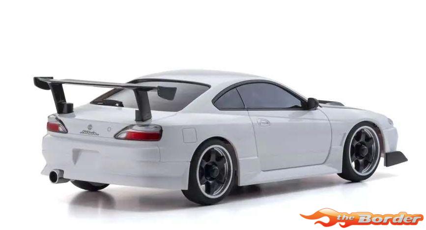 Kyosho Mini-Z AWD Nissan Silvia S15 GT Wing White 32647W - Afbeelding 4