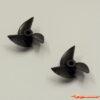 Kyosho Boat Propellers D36xP1.4 three Blades Nylon (2) BPP436-3 - Afbeelding 2