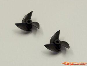 Kyosho Boat Propellers D36xP1.4 three Blades Nylon (2) BPP436-3